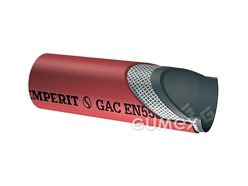 Hadice pro svařování acetylenem GAC, 4/11mm, 20bar, EPDM/EPDM, -30°C/+70°C, červená
